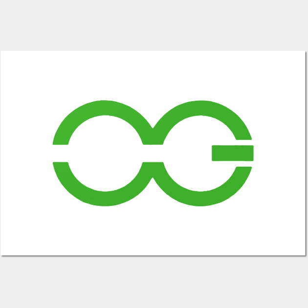 Offgun logo green Wall Art by CERA23